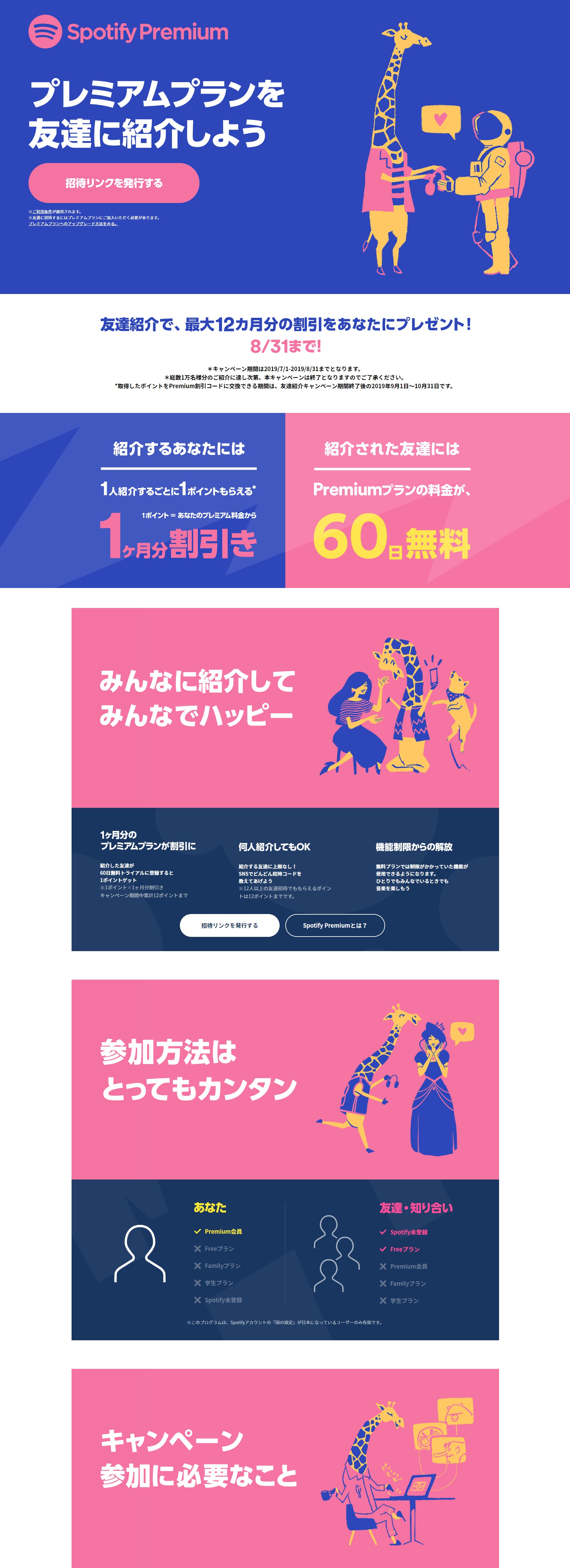 友達紹介キャンペーン